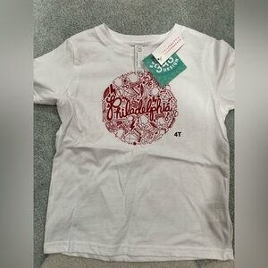 Toddler Philadelphia custom tshirt 4T NWT